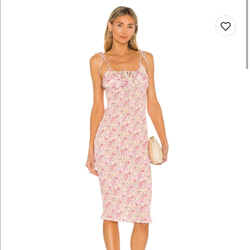 SNDYS Newport Dress in Sunset Flora. FLAWLESS, worn once